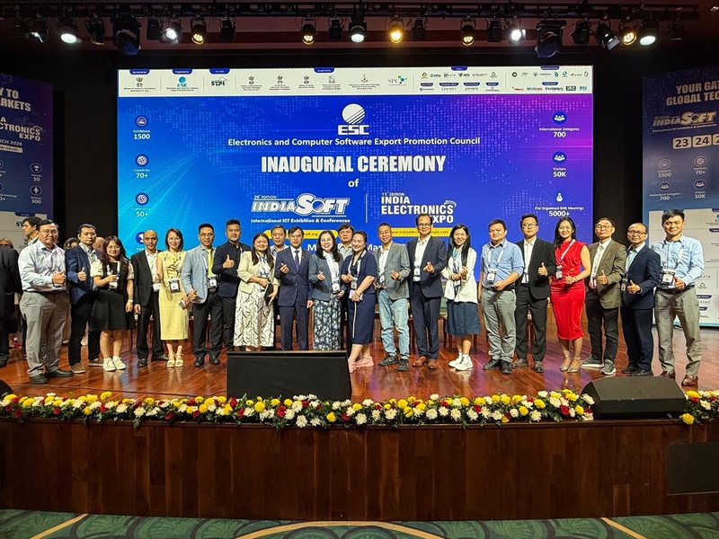 Vietnamese, Indian firms enhance tech ties at IndiaSoft Expo 2026